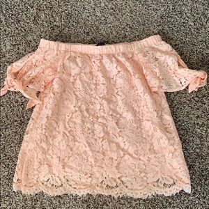 Off the shoulder shirt